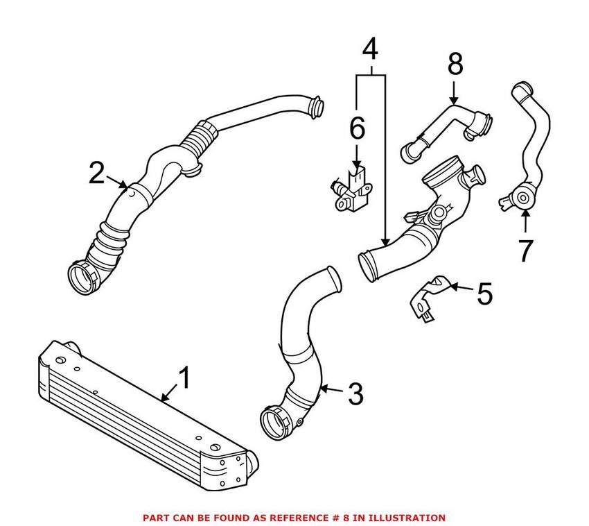 BMW Turbo Bypass Valve 13717600013